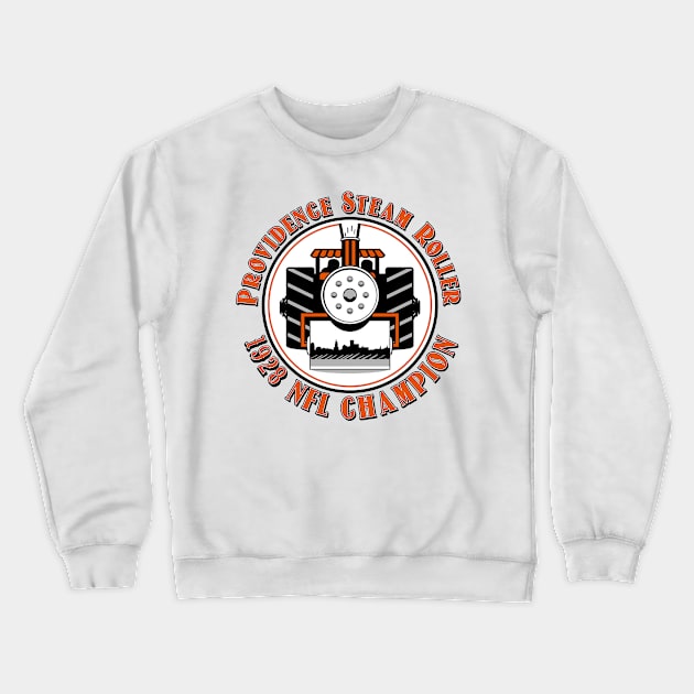 Providence Steam Roller Modern Crewneck Sweatshirt by DarthBrooks